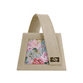 Beige One Handed Bag Watercolor gentle