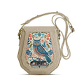 Beige Polygon Crossbags Owl