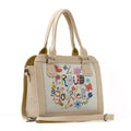 Beige Travel Hobo Bag Be Proud of Yourself