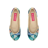 Beige Voyage Round Toe Bloom - CANVAEGYPT