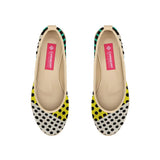 Beige Voyage Round Toe Dotted - CANVAEGYPT