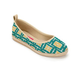 Beige Voyage Round Toe Greeny - CANVAEGYPT