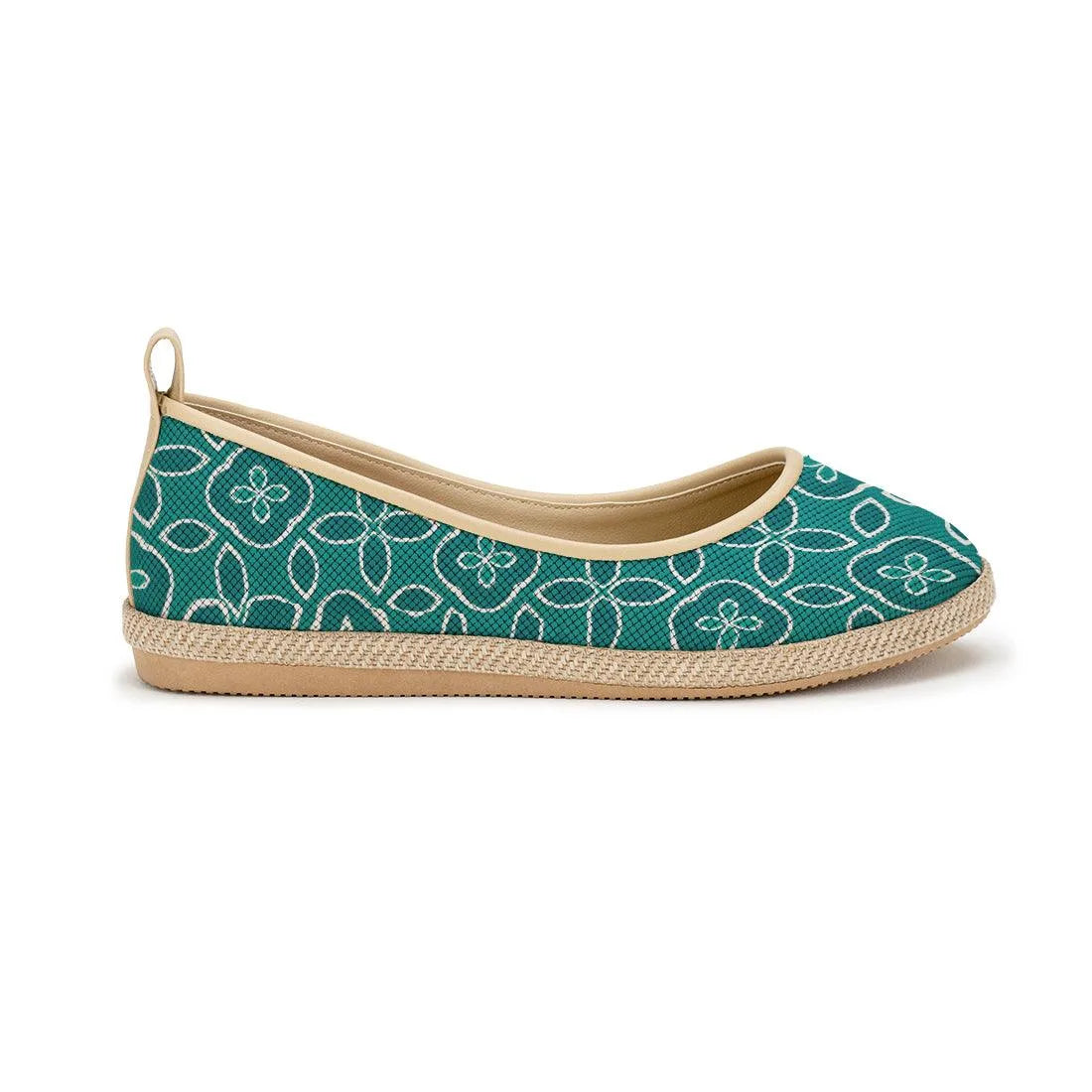Beige Voyage Round Toe Structures - CANVAEGYPT