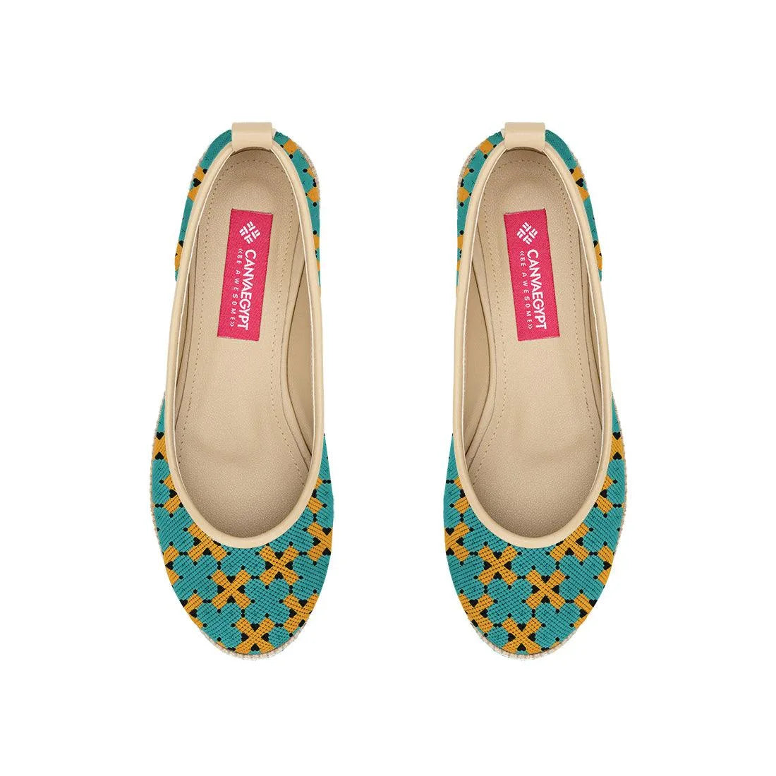 Beige Voyage Round Toe X - CANVAEGYPT