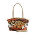 Beige Wide Tote Bag Skins