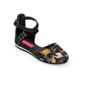 Black Chunky Sandal Coral Reef