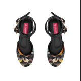 Black Chunky Sandal Coral Reef - CANVAEGYPT