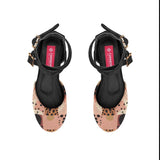 Black Chunky Sandal Dots - CANVAEGYPT