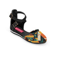 Black Chunky Sandal Loop