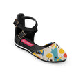 Black Chunky Sandal Pattern