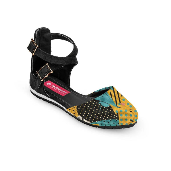 Black Chunky Sandal Scrap - CANVAEGYPT