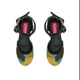 Black Chunky Sandal Scrap - CANVAEGYPT