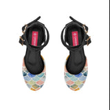 Black Chunky Sandal Shine - CANVAEGYPT