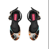 Black Chunky Sandal Waves - CANVAEGYPT