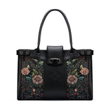Black Double Handle Floral - CANVAEGYPT