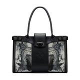 Black Double Handle Grey Flows - CANVAEGYPT