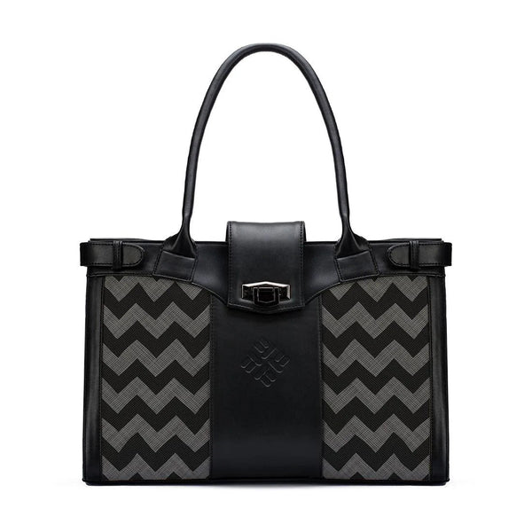 Black Double Handle Grey Spotted - CANVAEGYPT