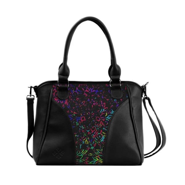 Black Ladies Handbag Neon - CANVAEGYPT