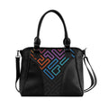 Black Ladies Leather Handbag Wall Candy
