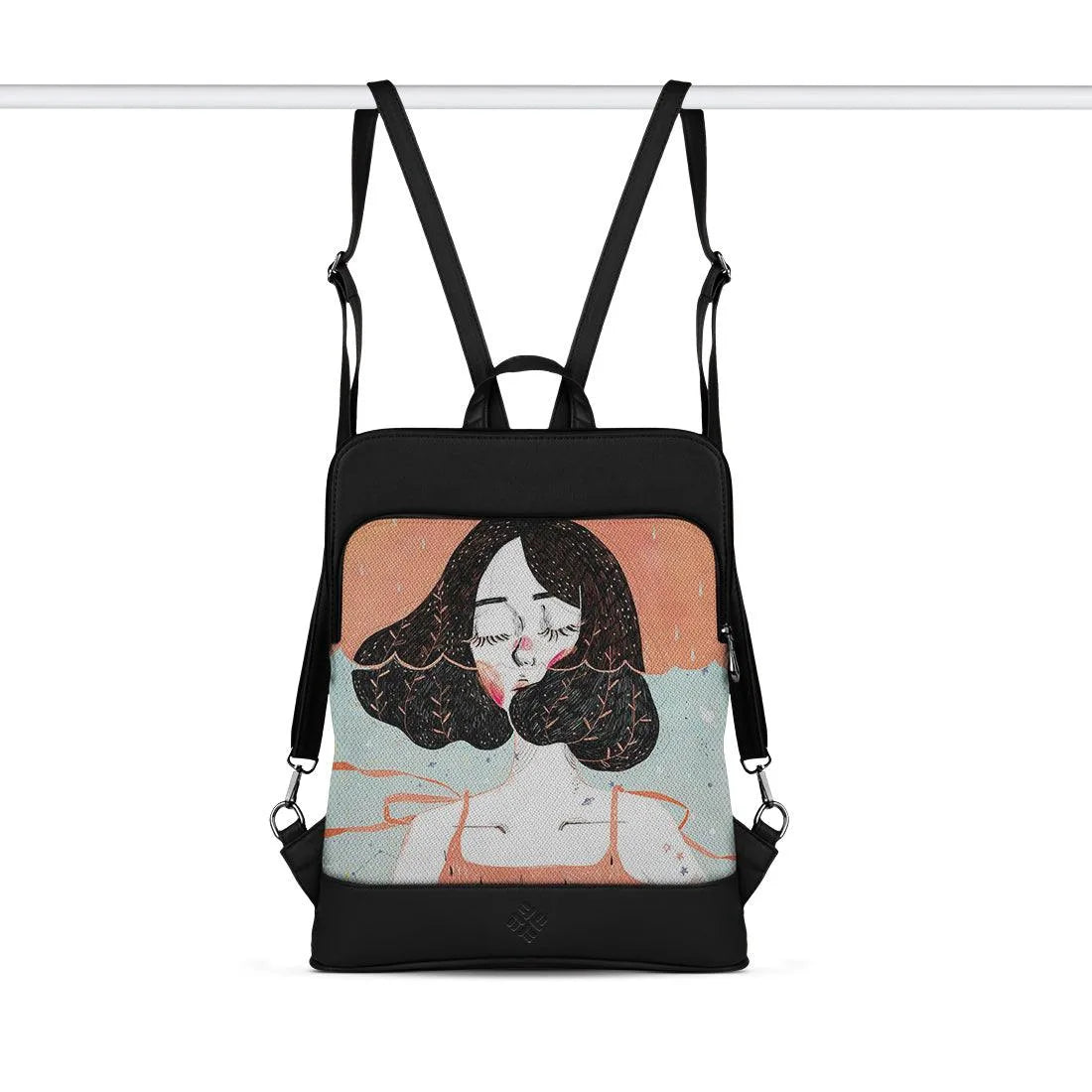 Black Laptop Backpack Alone - CANVAEGYPT