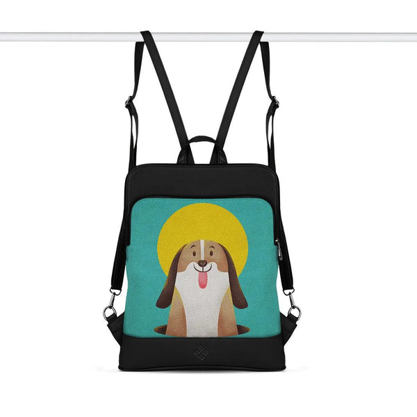 Black Laptop Backpack Be Famous - CANVAEGYPT