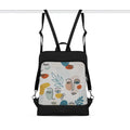 Black Laptop Backpack Faces