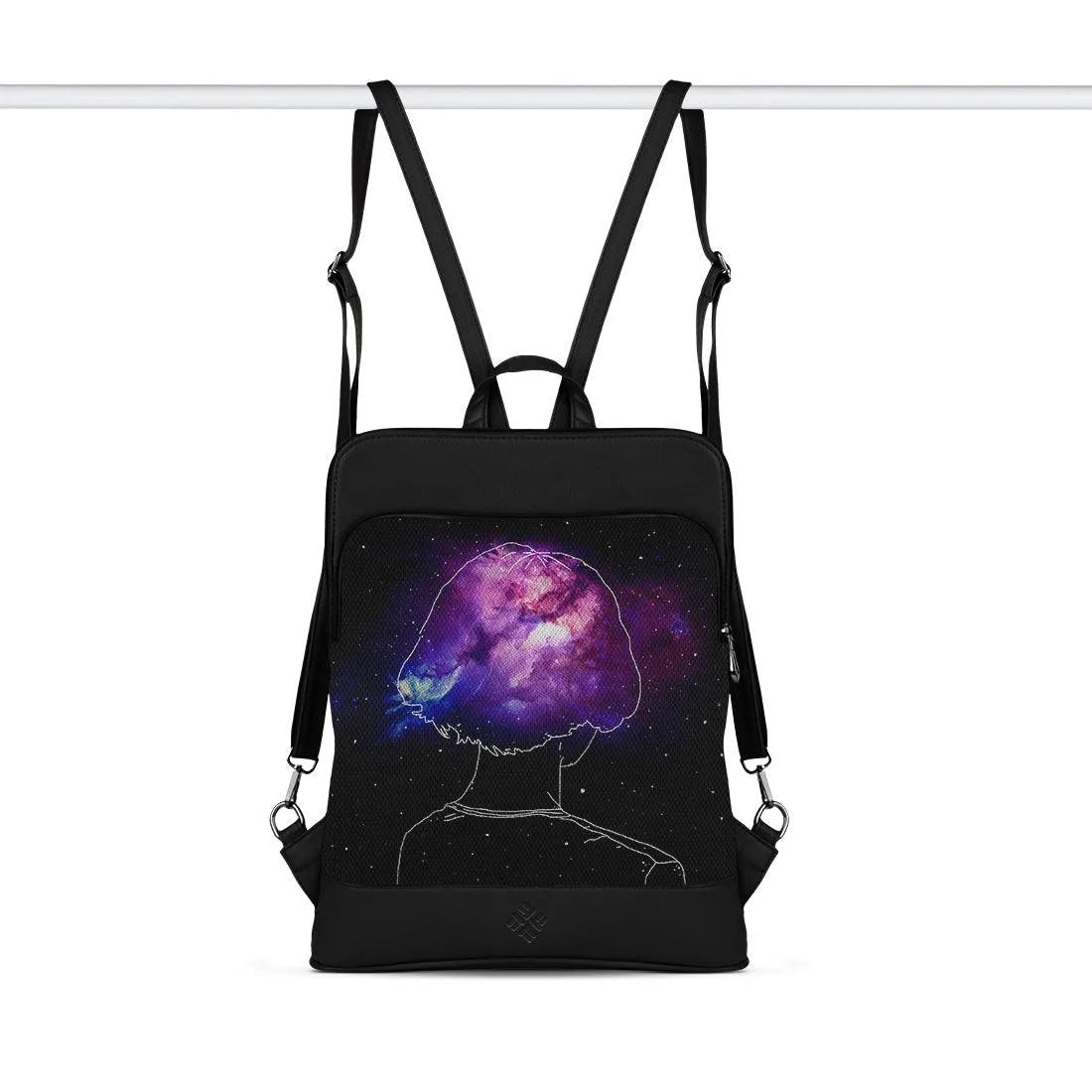 Black Laptop Backpack Lonely - CANVAEGYPT