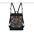 Black Laptop Backpack Owl