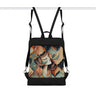 Black Laptop Backpack Stuck in Patterns