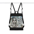Black Laptop Backpack Things Layout
