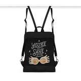 Black Laptop Backpack You're Sane Just Like Me - CANVAEGYPT