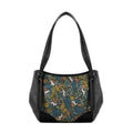 Black Leather Tote Bag Jungles