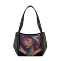 Black Leather Tote Bag Queen