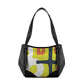 Black Leather Tote Bag T8