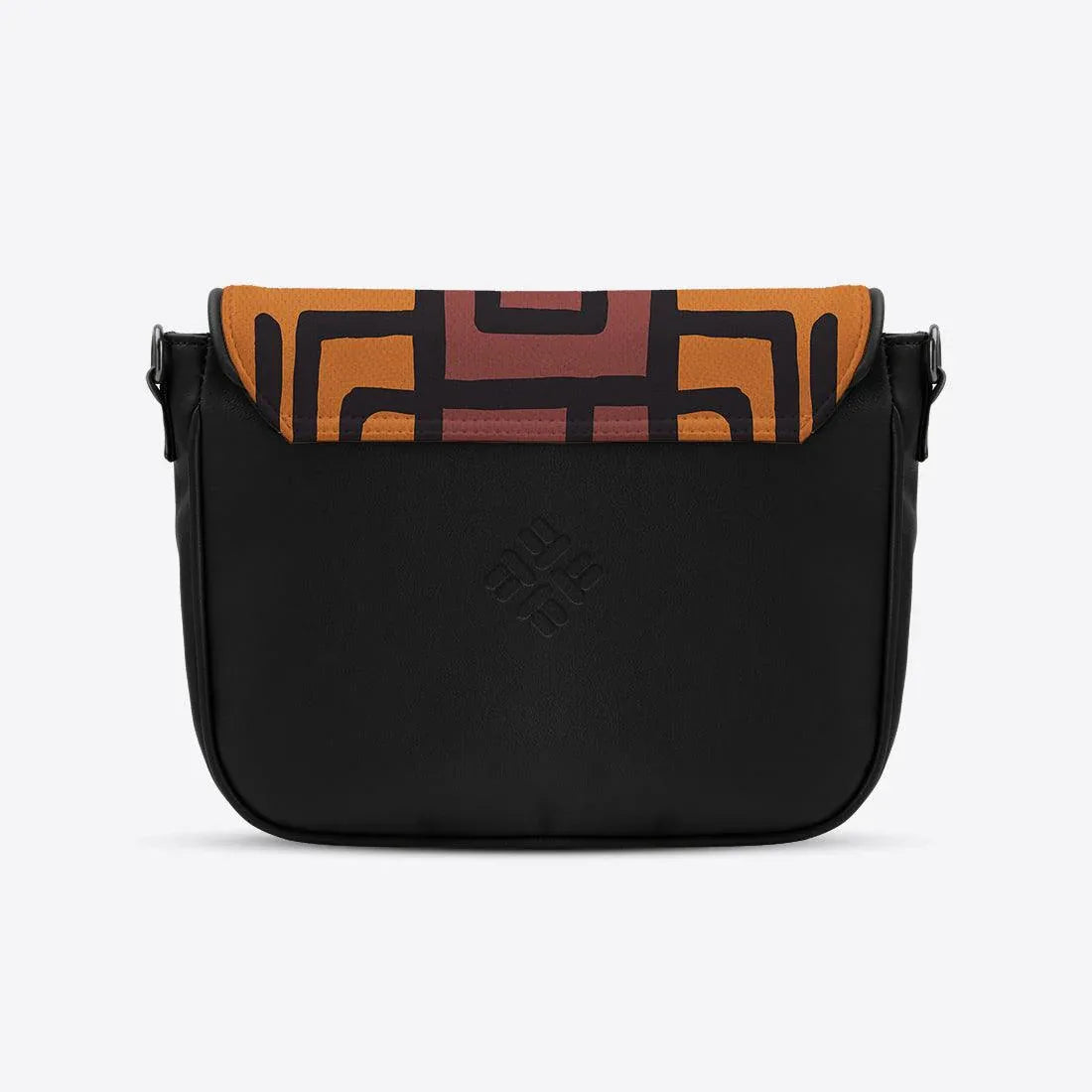 Black Messenger Crossbody African Tribal - CANVAEGYPT