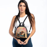 Black Mini Backpack Adventure - CANVAEGYPT