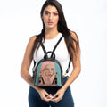 Black Mini Backpack Don't Judge