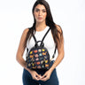 Black Mini Backpack Funny Pets