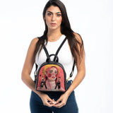 Black Mini Backpack Lemon beret girl - CANVAEGYPT