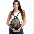 Black Mini Backpack Sea Herbs