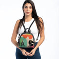 Black Mini Backpack Shapes