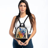 Black Mini Backpack Sunny Bear - CANVAEGYPT