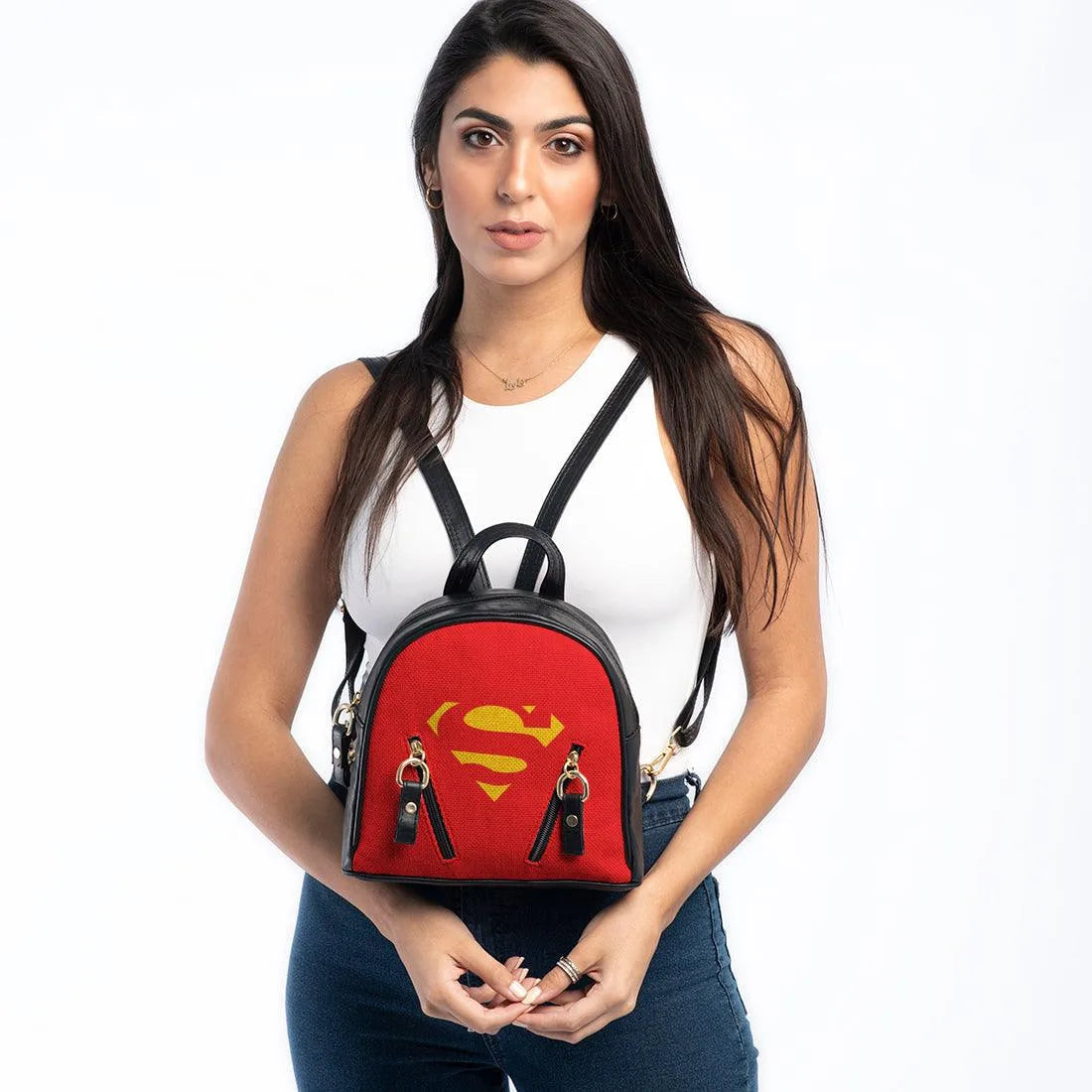 Black Mini Backpack Super - CANVAEGYPT