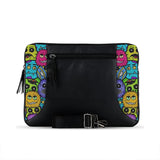 Black Mixed Laptop Sleeve Little Monsters - CANVAEGYPT