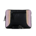 Black Mixed Laptop Sleeve Purples