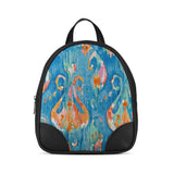 Black O Mini Backpacks Electric blue - CANVAEGYPT