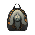 Black O Mini Backpacks Queen of Moon