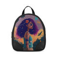 Black O Mini Backpacks Tranquil Girl