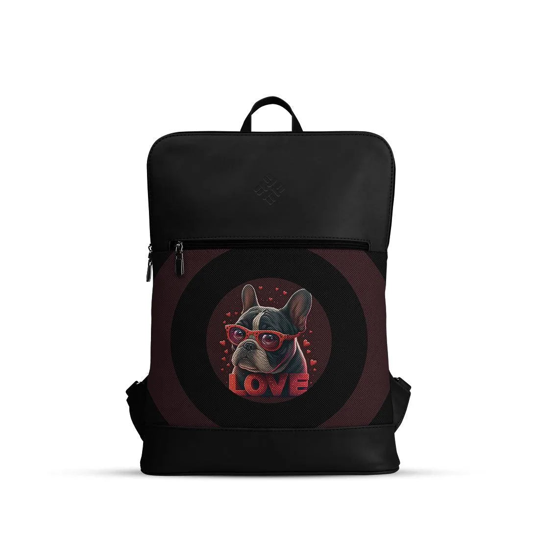 Black Orbit Laptop Backpack Dog Love - CANVAEGYPT