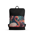 Black Orbit Laptop Backpack Flamingo